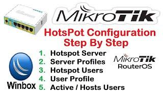 Mikrotik hotspot configuration step by step || Routerboard 750up