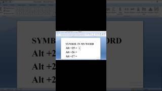 Most useful shortcut tricks in Ms Word|#shorts #short #msword