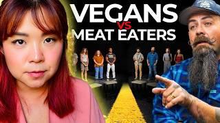 "VEGANISM is a Privilege" Says the CARNIVORE  | Jubilee Vegans vs Meat Eaters Middle Ground