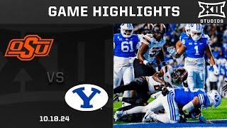 Oklahoma State vs. BYU Game Highlights | 2024 Big 12 Football