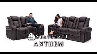 Seatcraft Anthem - Media Room Loveseat and Sofa (#1 Selling Home Theater Sofa on the Internet)
