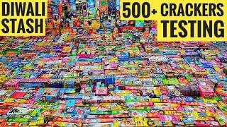 DIWALI FIRECRACKERS TESTING | CRACKERS VIDEO | DIWALI KE PATAKHE | DIWALI STASH | CRACKERS TESTING