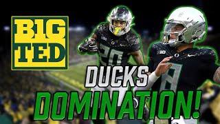 DUCKS DOMINATE HUSKIES : Washington at Oregon GAME REACTION | Big Ten Ted