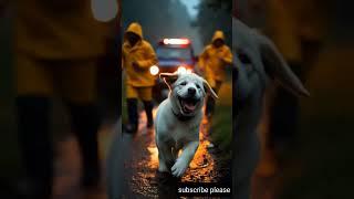 baby dog save their mother with help of rescue team #humanity #dog #puppy #rescueteam #shorts