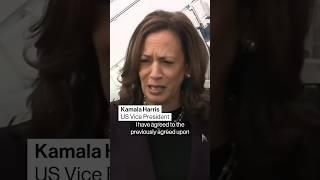 #kamalaharris says she’ll debate Donald #trump #politics #shorts