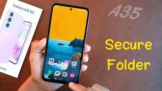 Samsung Galaxy A35 Secure Folder | Enable Secure Folder on Samsung Galaxy A35 5g