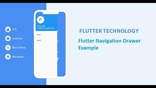 Flutter Navigation Drawer Example |  Flutter tutorial | Codeplayon