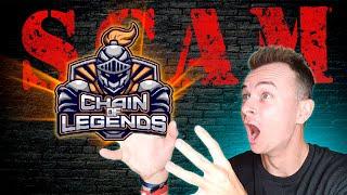 Chain of Legends Scam Soon ? NFT Game 2024 ! #nftgame