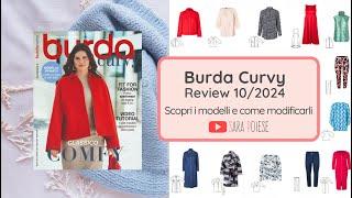 Burda Curvy 10 / 2024 ⭐ Segreti trucchi modifiche ed errori da evitare ⭐