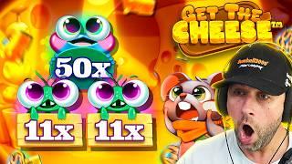 I SPUN in a MAX BET BONUS on GET THE CHEESE SLOT!! INSANE STRATEGY!! (Bonus Buys)