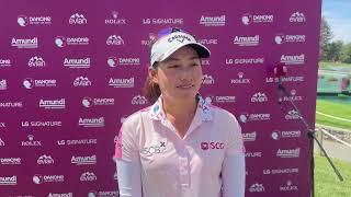 อาฒยา จบอันดับ 9 ร่วม กอล์ฟเมเจอร์ The Amundi Evian Championship 2023