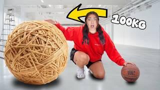 Making The WORLDS BIGGEST Rubber Band Ball!