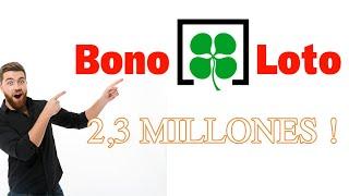 BONOLOTO 2,3 MILLONES DE BOTE !!! Idea Lotery ‍‍