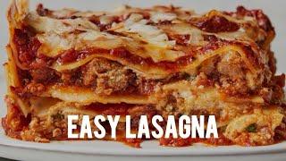 Easy and Quick  Beef Lasagna Recipe | Dinner Recipe