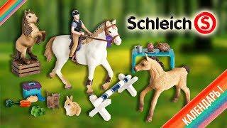 Распаковка конного адвент-календаря Schleich 2018 | Schleich advent calendar 2018 97780