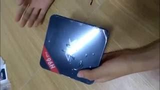 Unboxing H96 Pro Amlogic S912 android 6 0 Octa core 2g16g TV BOX