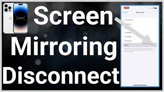 Why Does Screen Mirroring Keep Disconnecting?