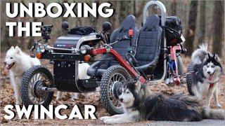 Unboxing The Swincar and a Rocky BHiking kind of Activity with my SledDogs