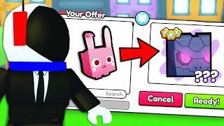 i Got a HUGE PET using ONE Bunny in Pet Simulator 99!!