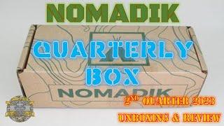 Nomadik Quarterly Box - 2nd Quarter 2023 - Unboxing & Review