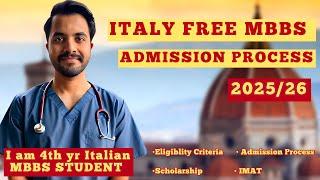 STUDY MBBS in Italy for FREE | 100% Scholarship Fully Funded | ADMISSIONS STARTED 2025