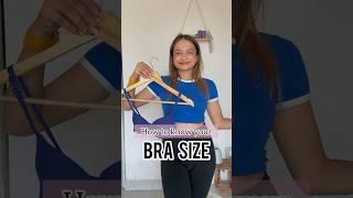 How to know your bra size #shorts #shortsvideo #fashion #fashionhacks #fashionhack #brasize