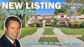 3118 Kingswood Ter #3118, Boca Raton, FL 33431 | Joe Hillner | 561-609-0657