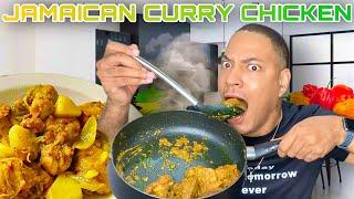 MAKING JAMAICAN CURRY CHICKEN FOR THE FIRST TIME | QUITE PERRY