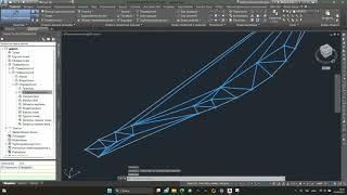 Быстрый расчет площади в Civil 3D с помощью создания поверхности из 3д полилинии по точкам