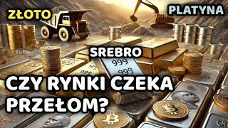 Złoto, srebro i platyna – czy rynki czeka przełom? #srebro #złoto #inwestowanie