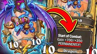 DOUBLE Permanent Scaling! | Hearthstone Battlegrounds