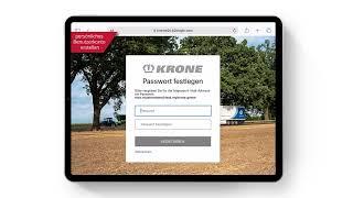 KRONE – Registrierung bei unserem Kundenportal mykrone.green | Anleitung