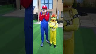 Never jump over the neighbour's fence Super Mario #funny  #supermarios