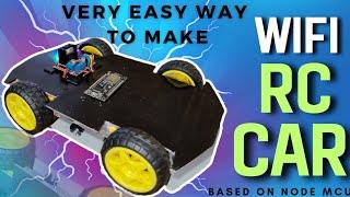 Building a WiFi-Enabled RC Car with NodeMCU