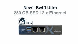 New Compact IP PBX with SSD and 2 Ethernet ports - Swift Ultra by Xorcom