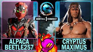 MK1 Alpaca Beetle257 (SEKTOR) VS Cryptus Maximus (CONAN)Mortal Kombat 14K 60ᶠᵖˢ