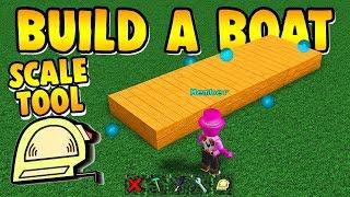 Build a Boat BEST UPDATE EVER!!! ( Scale Tool, Codes and More! )