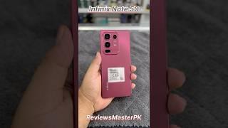 Infinix Note 50 Ruby Red Color | Infinix Note 50 Camera | Infinix Note 50 Price & Review | Infinix
