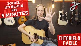 APPRENDRE À JOUER UN BLUES EN 5 MINUTES - Cours de Guitare Gratuit