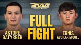 Aktore Batyrbek vs Ernis Abdilakim Uulu | FREE FIGHT | BRAVE CF 53