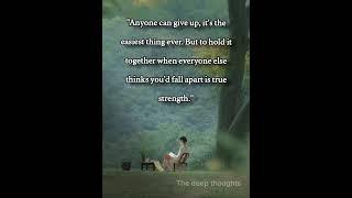 anyone can give up #quotes #hardmotivation #changeyourmindsetchangeyourlife #inspirationalquotes