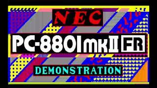 All Nec Pc-8801 Demos (including Nec Pc-8801MkIISR/TR/FR/MR/FH/MH/MA/FA)