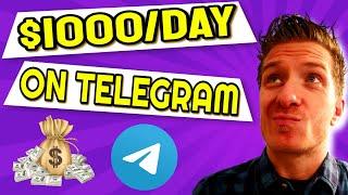 Make Money On Telegram  Make Money Online  2021-2022 