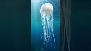 Did you know a Jellyfish is 95% Water🪼 #shorts #funfacts