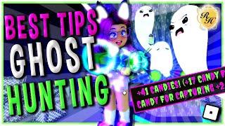 HOW TO GHOST HUNT - THINGS YOU MISSED in Royale High Halloween