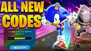 *NEW* ALL WORKING CODES FOR SONIC SPEED SIMULATOR IN 2024! ROBLOX SONIC SPEED SIMULATOR CODES