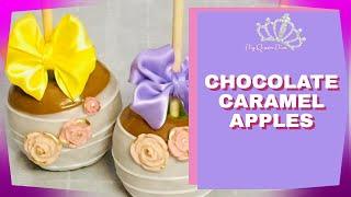 How To Make CARAMEL CHOCOLATE Candy Apples