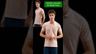 Benetton Collared T-shirt #fashion #shorts #viral #trending #youtubeshorts