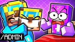 Using ADMIN COMMANDS to Prank My Crush in Minecraft!