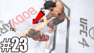 KNOCKOUT UPPERCUT! NEW MOVES! EA SPORTS UFC 4 PS5 CAREER Gameplay #23